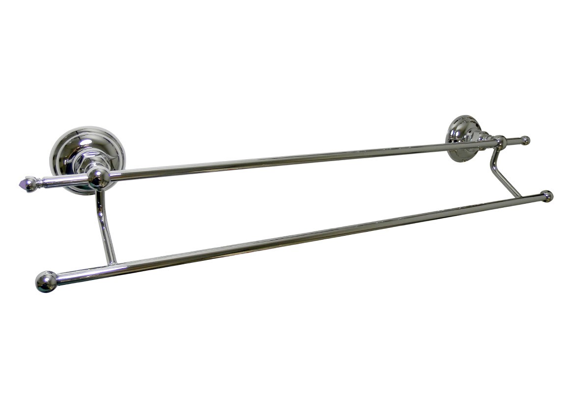 1498 ** 09 Держатель для полотенец двойной Nicolazzi Series Le Pietre 