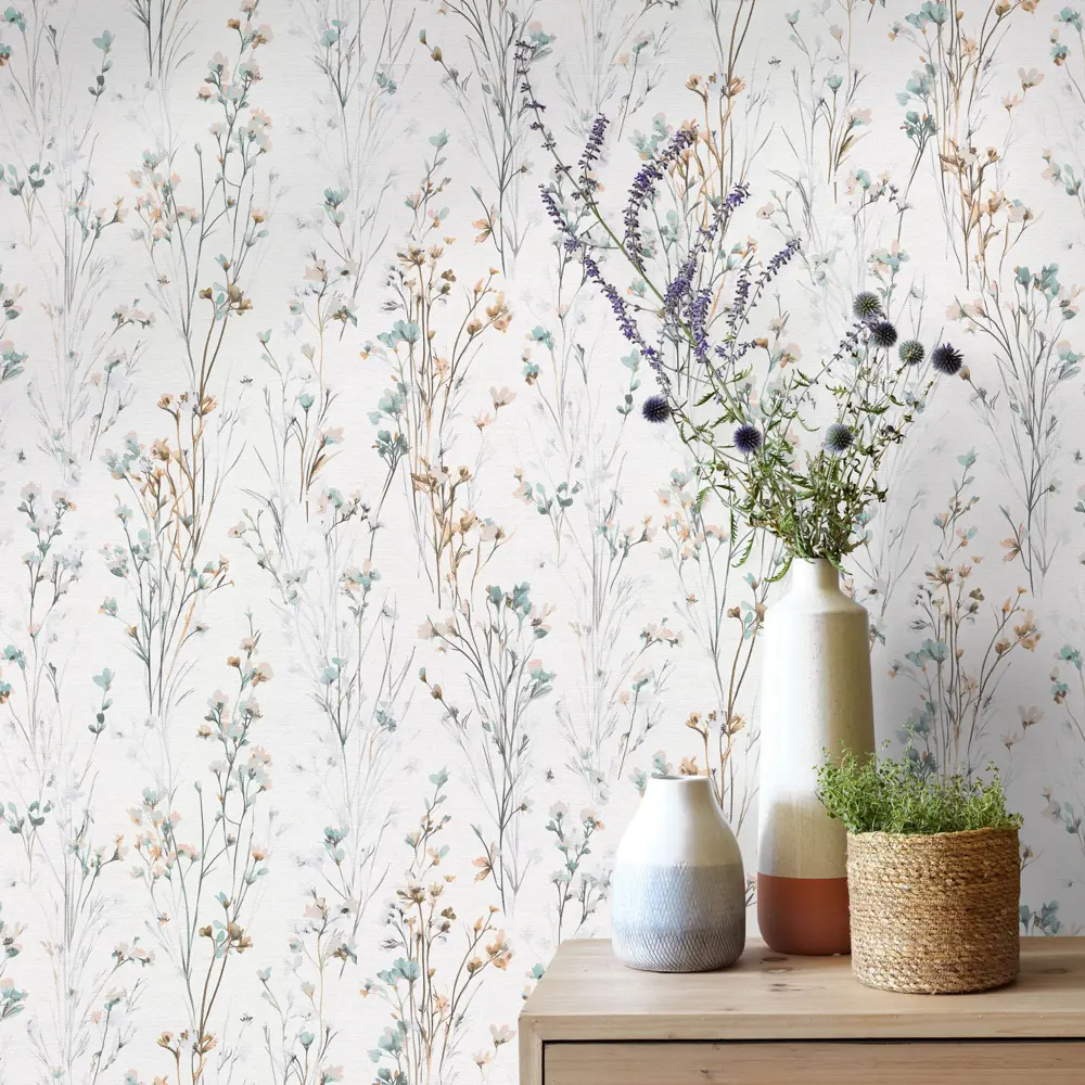 Обои флизелиновые Erismann FD4 белые 1.06 м 12268-35 Forest Dreams STLM-2162045 - Вид №4