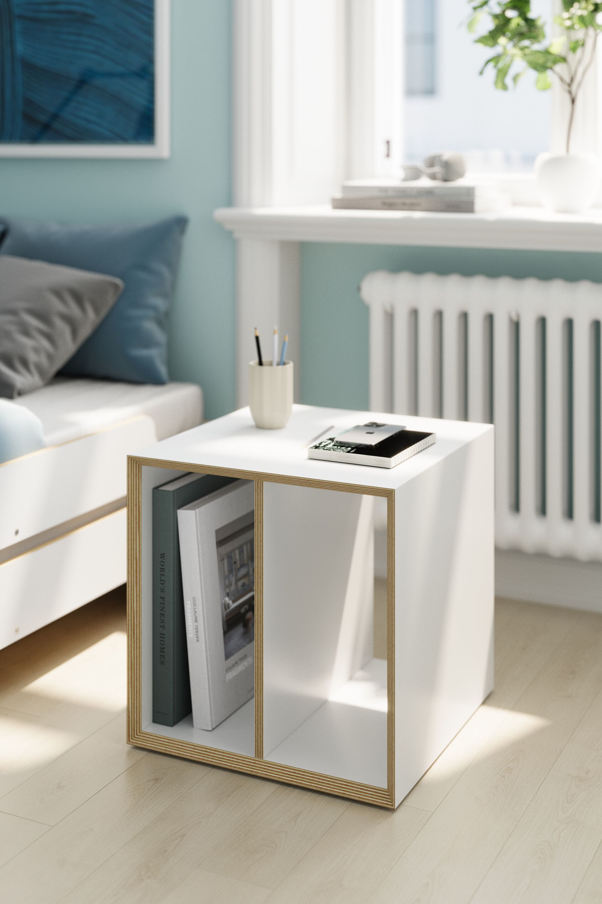 Березовый журнальный столик Müller Small Living DICE ARCH-00033677 - Вид №2