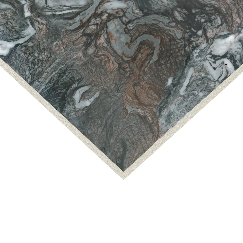 LAKO DECOR Стеновая панель ПВХ Мрамор Тасмания - глянцевая отделка для интерьера 89415803 STLM-1565633 - Вид №2