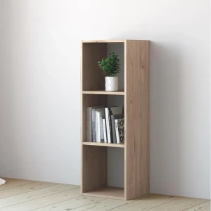 Стеллаж KONSENSA Руан 3 секции 36x104x31.7 см ЛДСП цвет дуб комано