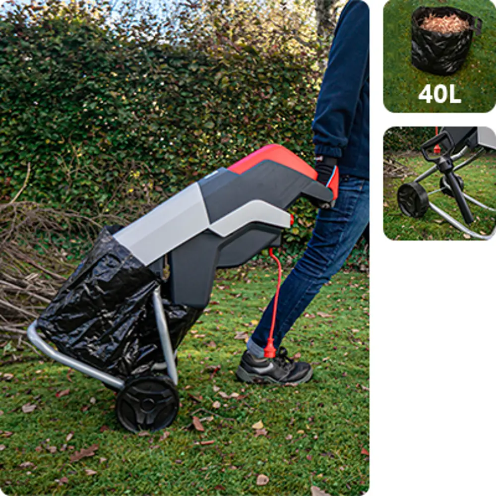 Садовый измельчитель STERWINS 2500 Вт для переработки веток 84572647 STLM-0052003 - Вид №11