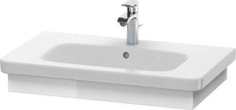 DS608100707 Подвесная раковина настенная овальная Duravit Durastyle серая - Вид №2