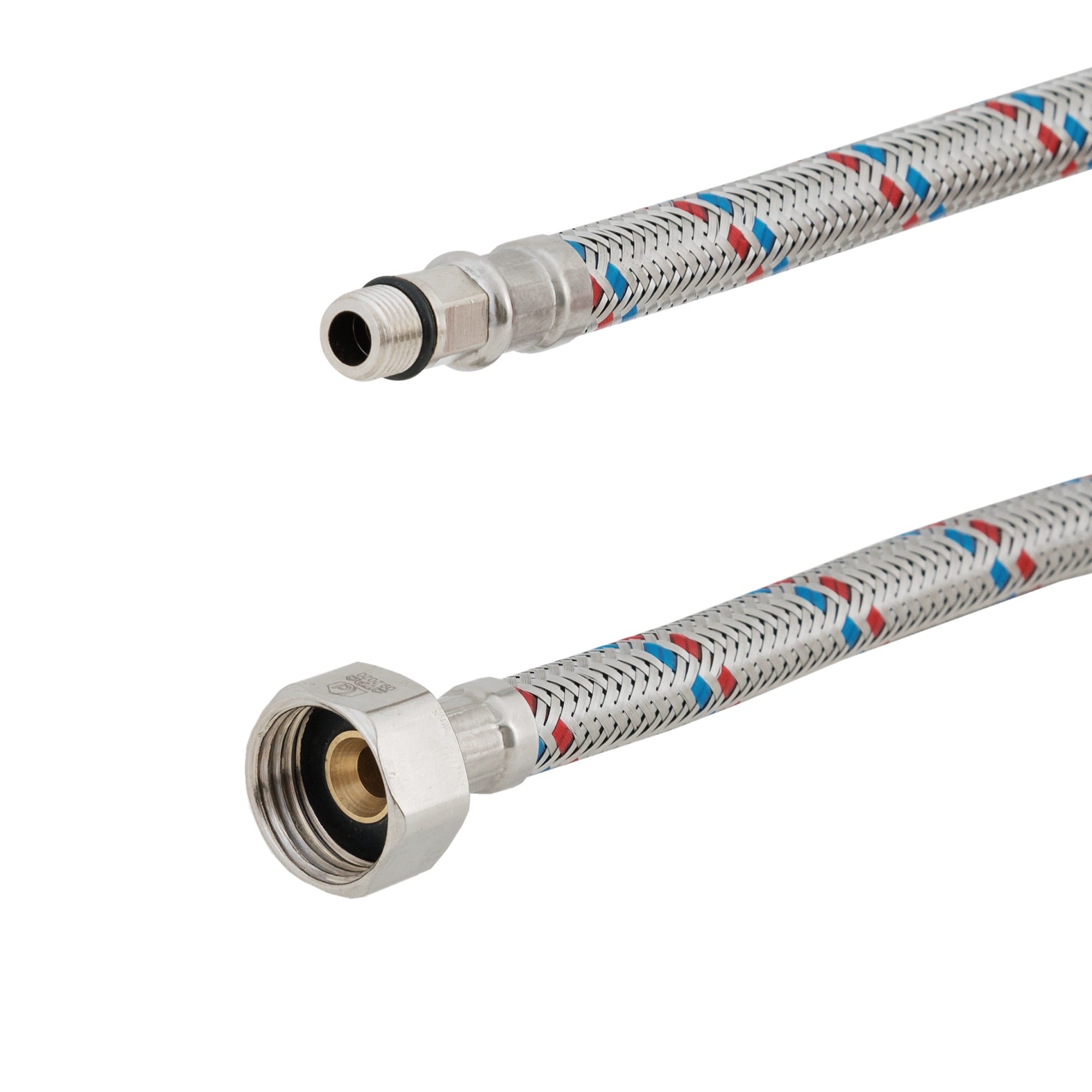 82894095 Гибкая подводка для воды, 1/2", М10, штуцер-гайка, 150 см Santreyd  - Вид №1