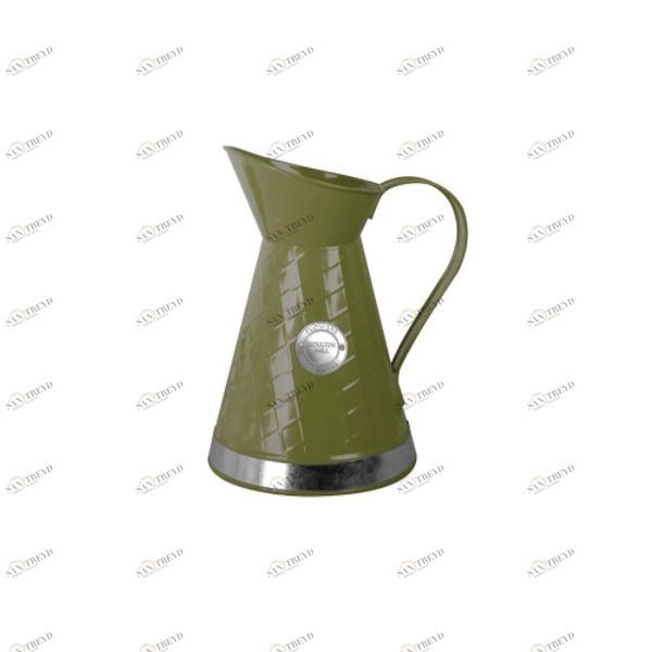 Ваза-кувшин для цветов зеленая GARDMAN  301501 Зеленый 