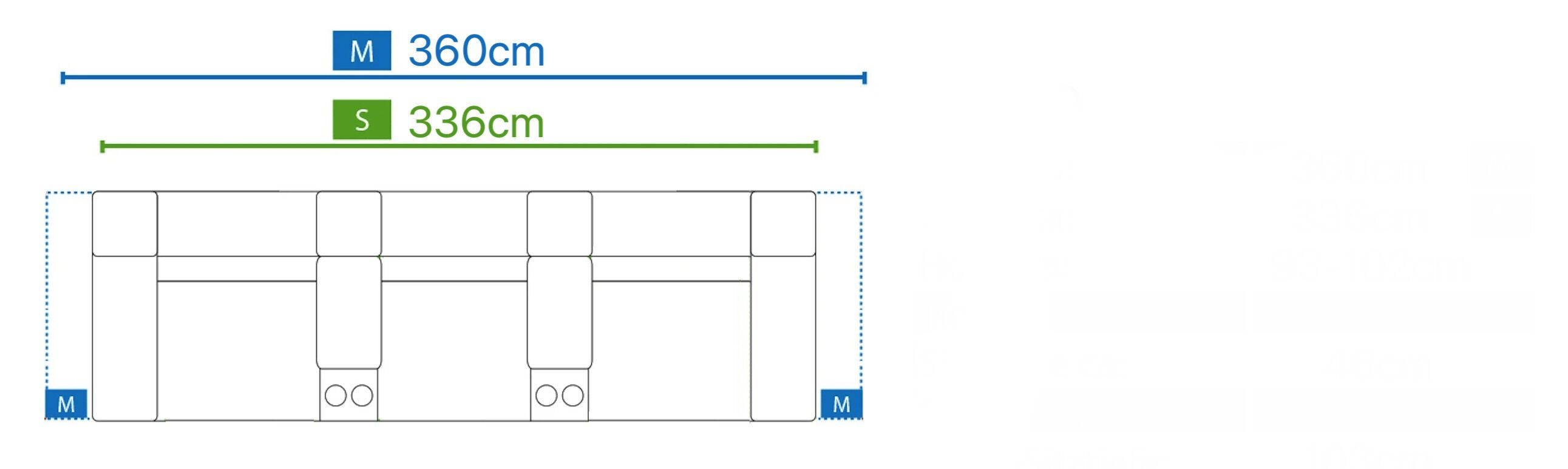 3 местный домашний кинотеатр кожаный диван Sofanella Nanto Kino ARCH-00024790 - Вид №4