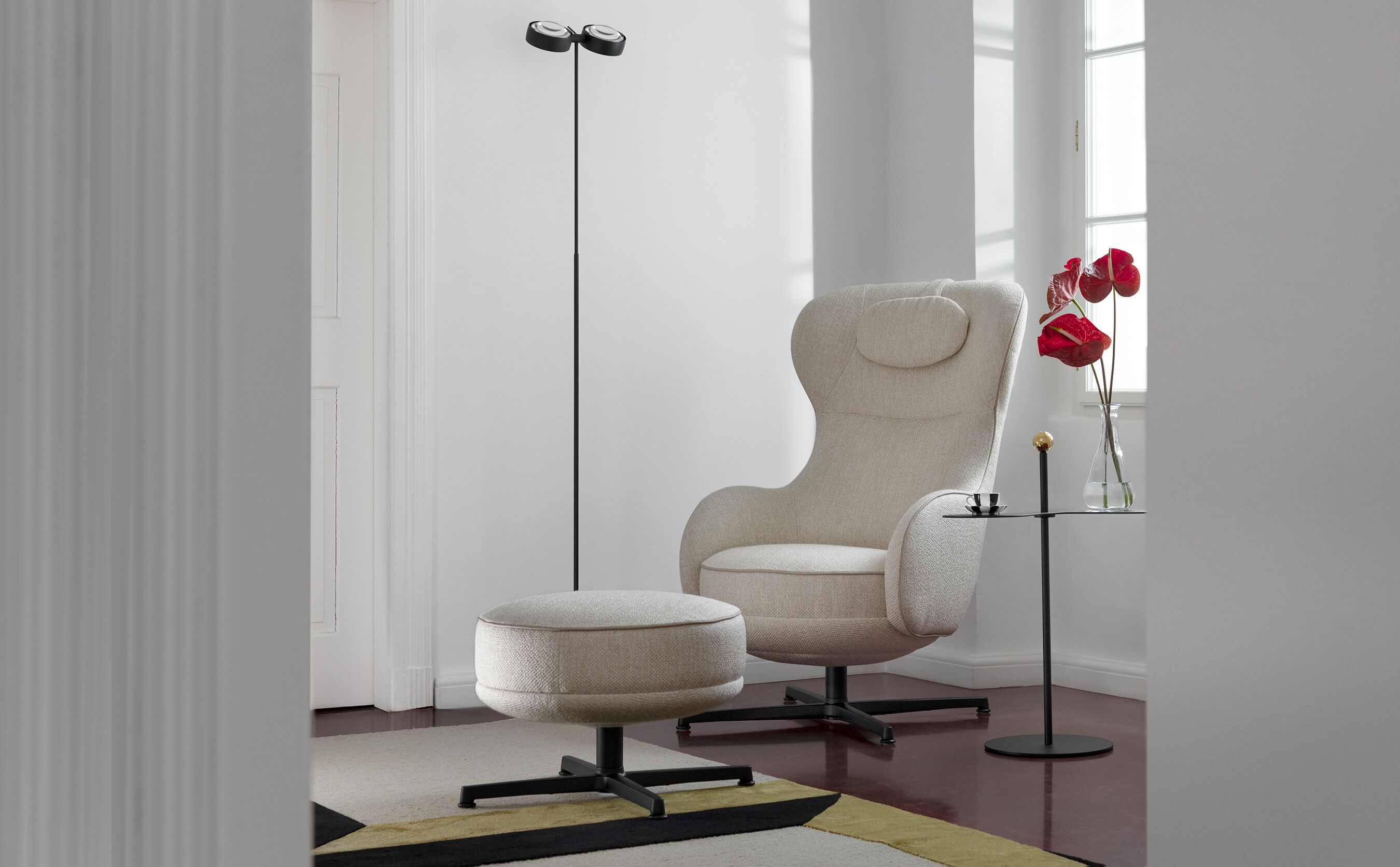 Вращающееся кресло с высокой спинкой Wittmann Tuya ARCH-00053937 - Вид №4