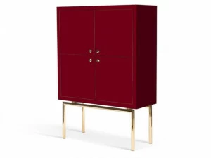 VGnewtrend Буфет из лакированного черного дерева с распашными дверцами Original sin 7511967.30