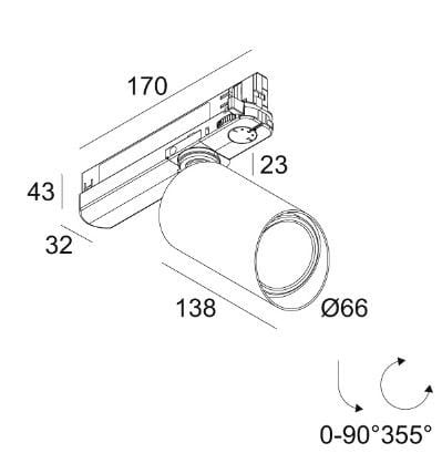 Магнитное светодиодное освещение Deltalight Spy ARCH-00024808 - Вид №3