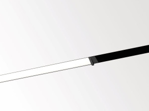 Алюминиевый потолочный линейный профиль освещения для светодиодных модулей