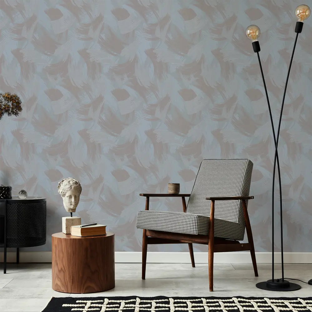 Обои виниловые Аспект Ру Тибет голубые 1.06 м 70326-28 STLM-2079071 - Вид №2