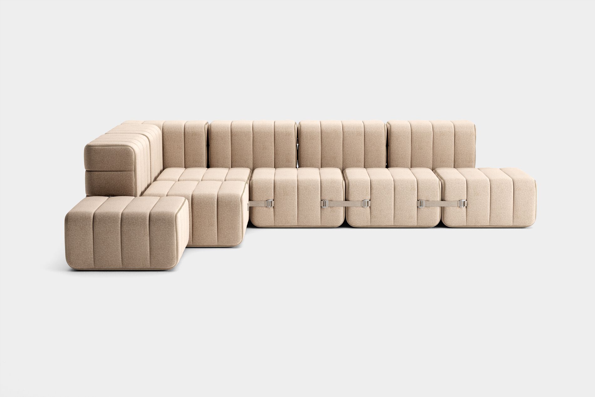 Модульный угловой диван из ткани AMBIVALENZ Curt ARCH-00083106 - Вид №52