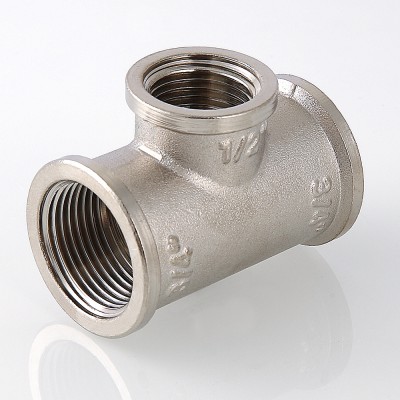 VTr.750.N.0706 Фитинг резьбовой – тройник переходной Valtec 1 1/4" х 1" х 1 1/4"  - Вид №3