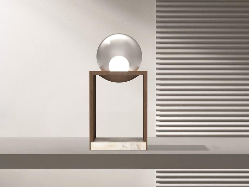 Giorgetti Деревянная настольная лампа непрямого света в современном стиле sun-id-1455527 - Вид №4