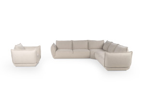 Съемное тканевое кресло с подлокотниками