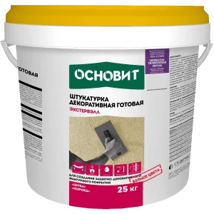 Штукатурка декоративная Основит короед OSs-2.0 WK цвет персик