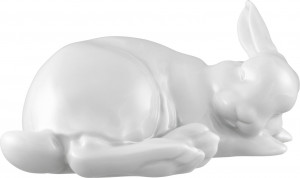 10651592 Furstenberg Фигурка Furstenberg "Кролик Паулин 2020" 10х7,5см (белая) Фарфор, Керамика