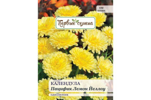 18860100 Семена Календула Пацифик Лемон Йеллоу 023367-1Семена Первые Семена
