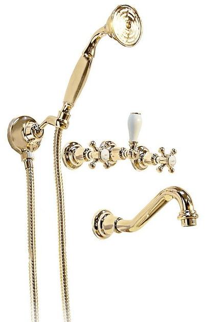 Gentry Home Настенный комплект для ванны с ручным душем Mayfair sun-id-1391445 - Вид №1