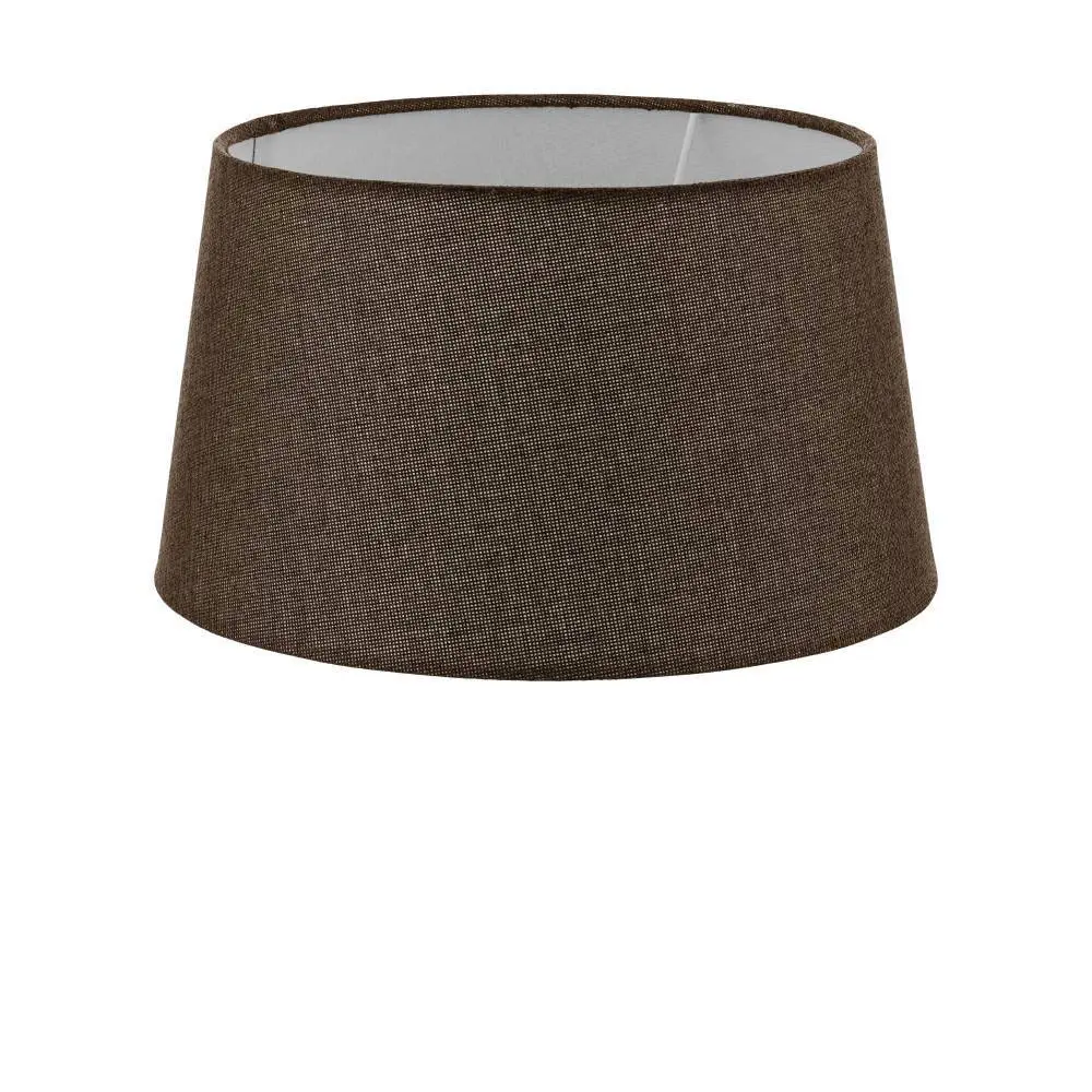 Абажур Eglo Vintage ø300 h165 мм лен цвет коричневый STLM-2209317