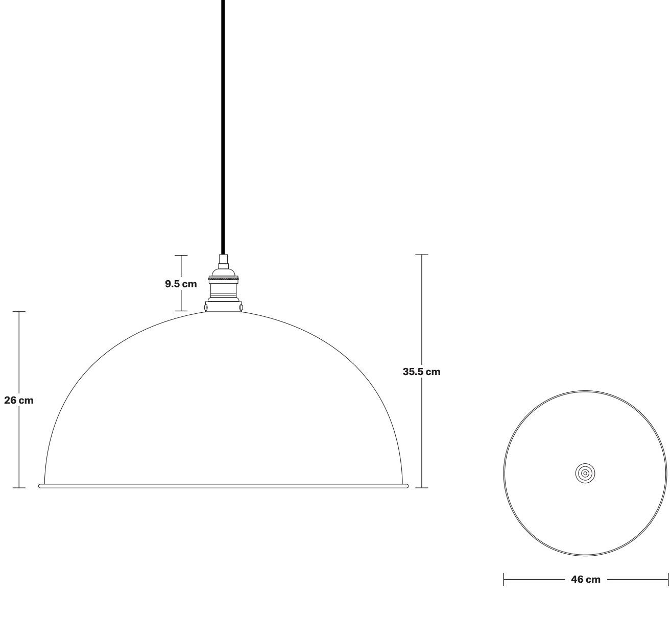 Industville Подвесной светильник из железа Brooklyn Br-dp18-p-bh - Вид №2