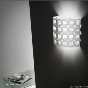 Linea Light 6827 Gisèle белый настенный светильник