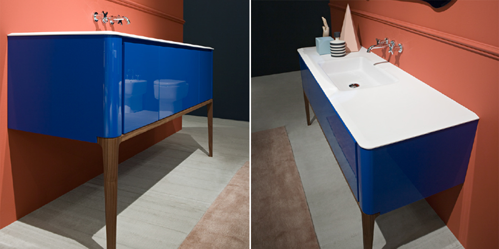 Комплект мебели №1 162 см Antonio Lupi ILBAGNO из ясеня Antoniolupi 1ILBAGNO - Вид №1