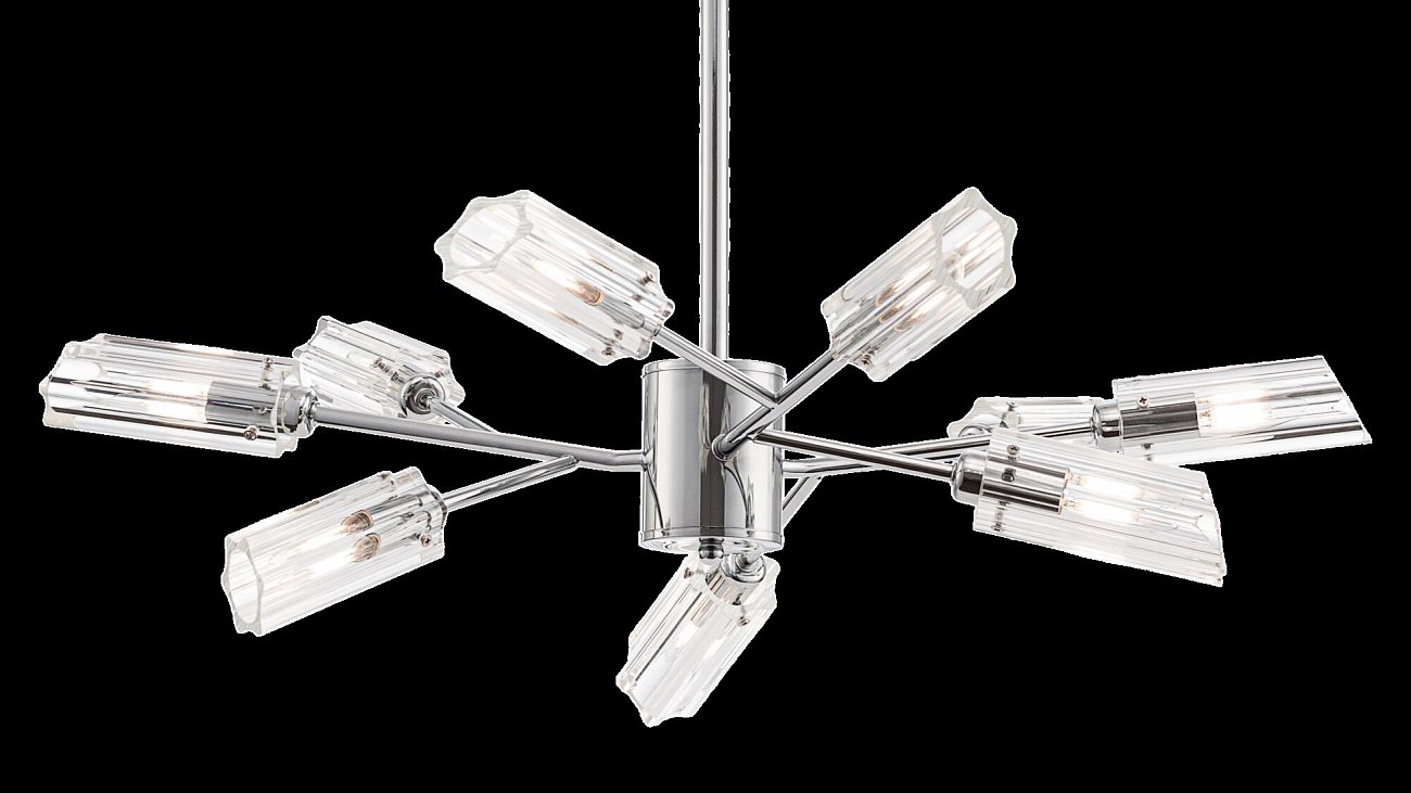 Люстра подвесная белая Alma FR5098PL-09CH FREYA MODERN 00-3956379 Белый - Вид №5