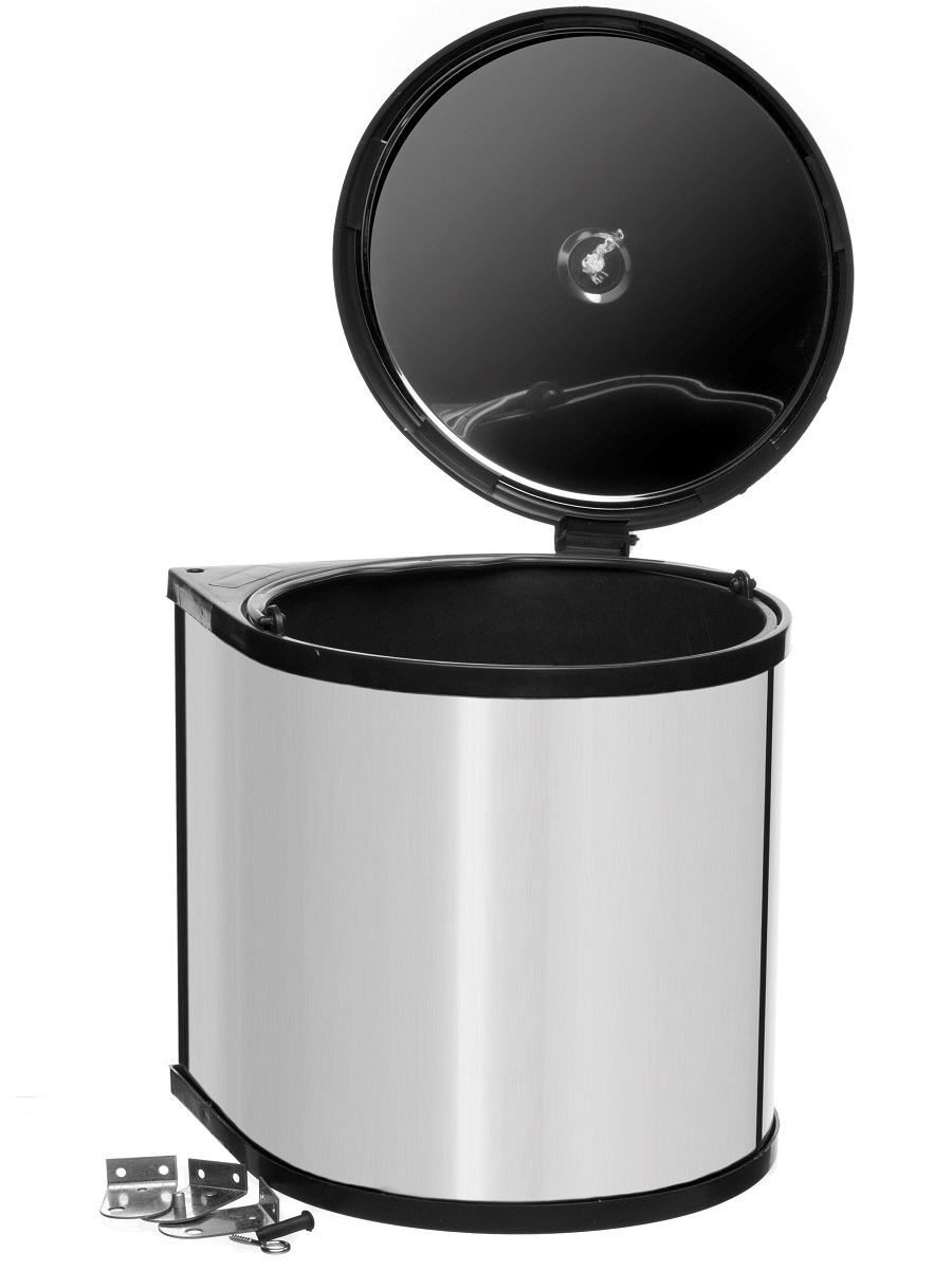 Ведро для мусора на дверцу шкафа Columba 400/11 Chrome NAVAKO 11054 - Вид №1