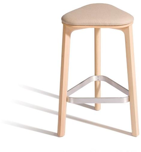 Capdell Высокий табурет из бука со встроенной подушкой Perch sun-id-1385884 - Вид №1