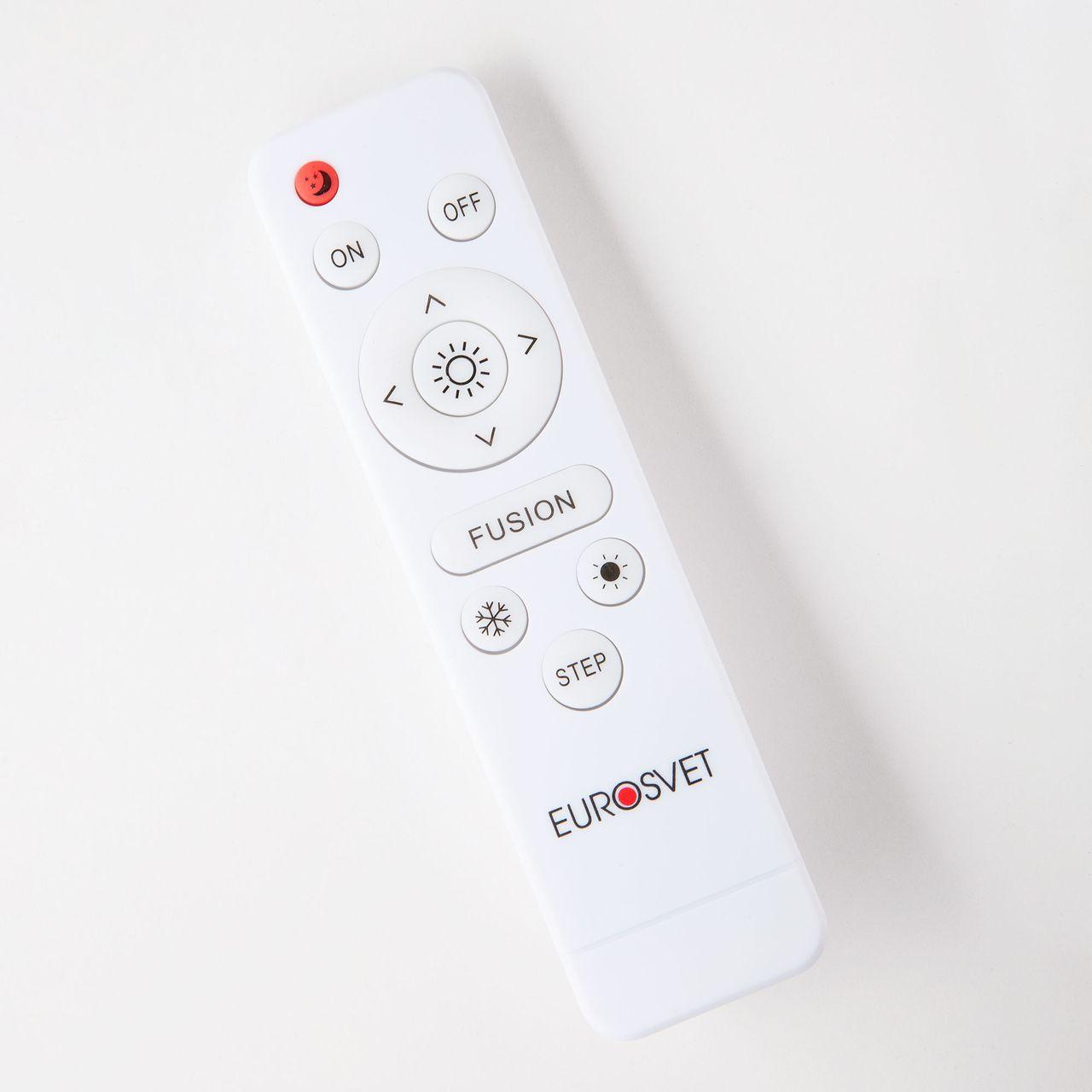 Потолочный светодиодный светильник Eurosvet Fusion 40004/1 LED матовое золото EUROSVET FUSION 204202 Белый - Вид №1