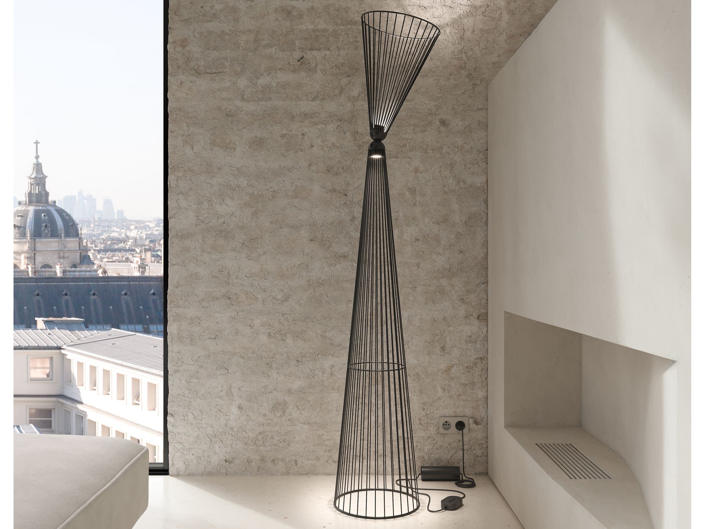 Алюминиевый светодиодный торшер Karman Ikonika ARCH-00115981