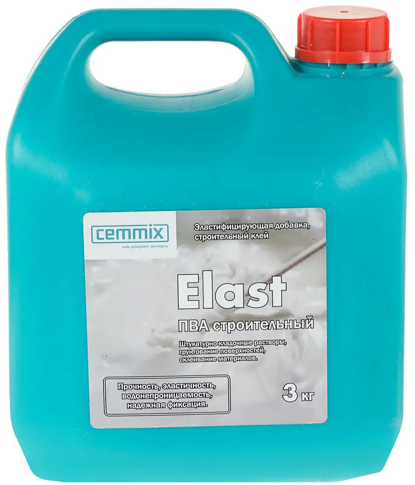 17983592 Клей ПВА строительный Elast, 3 кг STLM-1017267