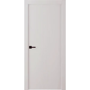 Дверь межкомнатная Ивент 1 глухая эмаль цвет жемчужный 80x200 см (с замком)