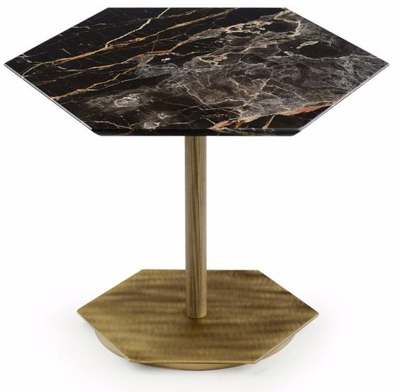 MARIONI Низкий мраморный журнальный столик для гостиной Ted sun-id-1423587 - Вид №3