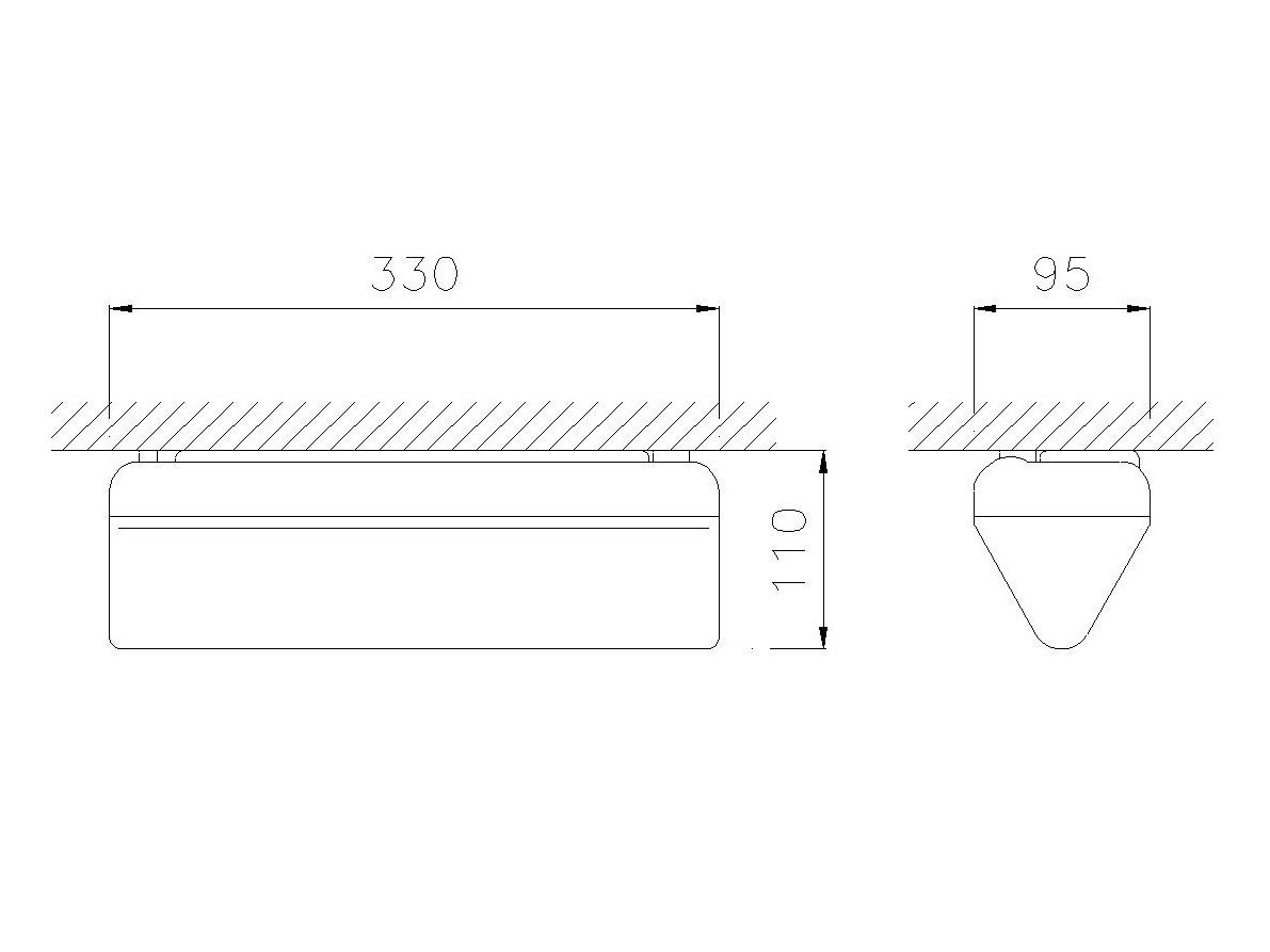 Светодиодный потолочный аварийный свет DAISALUX NOVA ARCH-00049486 - Вид №2