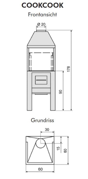Внутренний очаг из нержавеющей стали RÜEGG COOKCOOK ARCH-00082504 - Вид №11