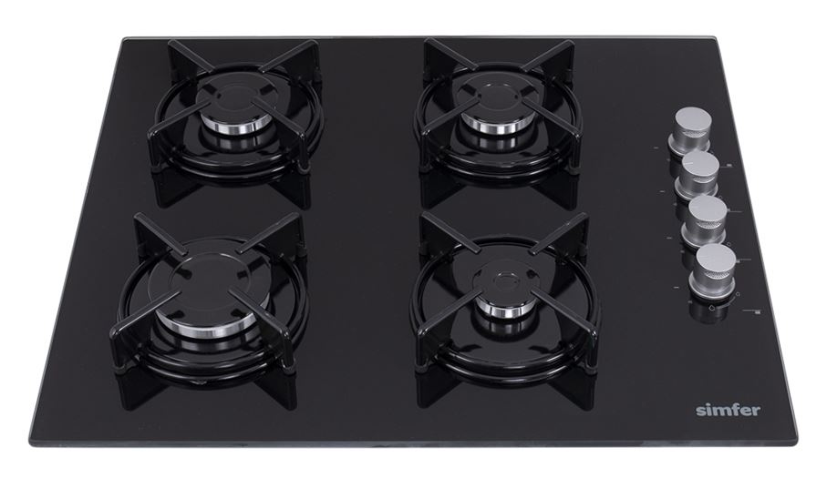 9211433 Газовая варочная поверхность Simfer H60K40S000 STDN-0112408 - Вид №1