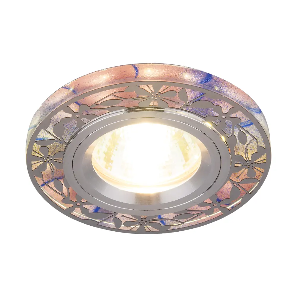 Спот встраиваемый Segreto, GU5.3, 50 Вт, цвет розовый Elektrostandard STLM-2205530