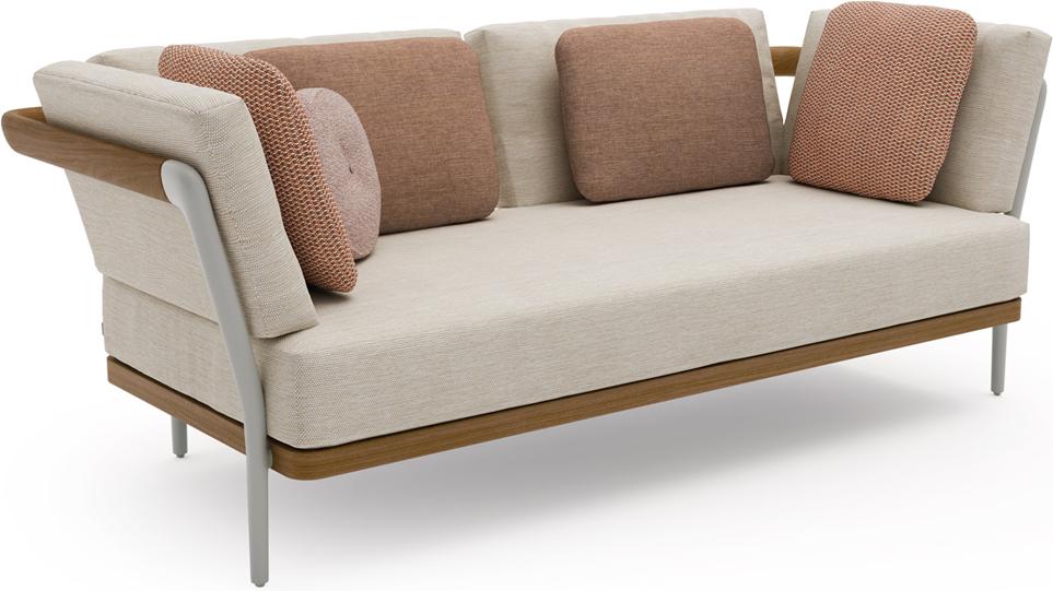 MNST261 2-х мест. teak кремень Manutti Flex