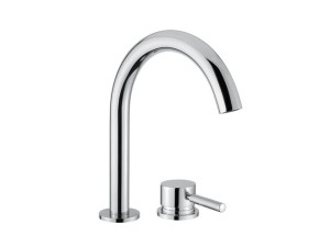 Смеситель для раковины из хромированной латуни