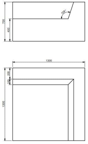 Угловой диван для контракта из пены QM Quinze & Milan LOUNGE XL CORNER ARCH-00146962 - Вид №2