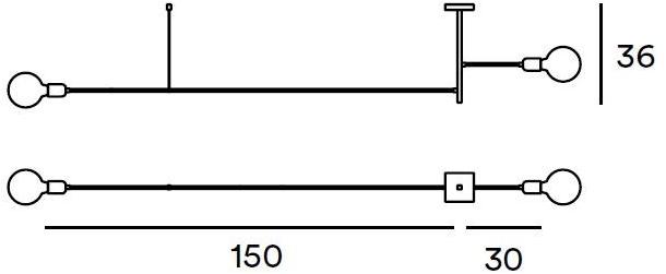 Gibas Люстра Agò 103/73 AGO - Вид №1