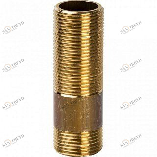 Сгон НН 1/2" 100 мм латунь STOUT SFT0032012100