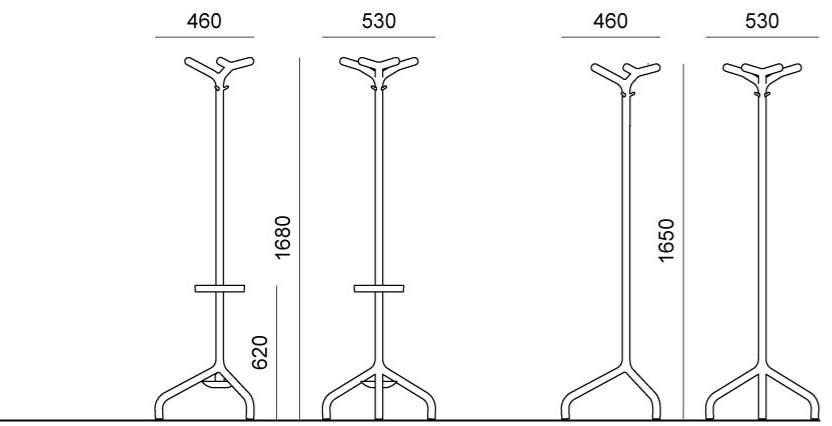 Diemmebi Пластиковая вешалка для одежды Cornetto sun-id-1348612 - Вид №1