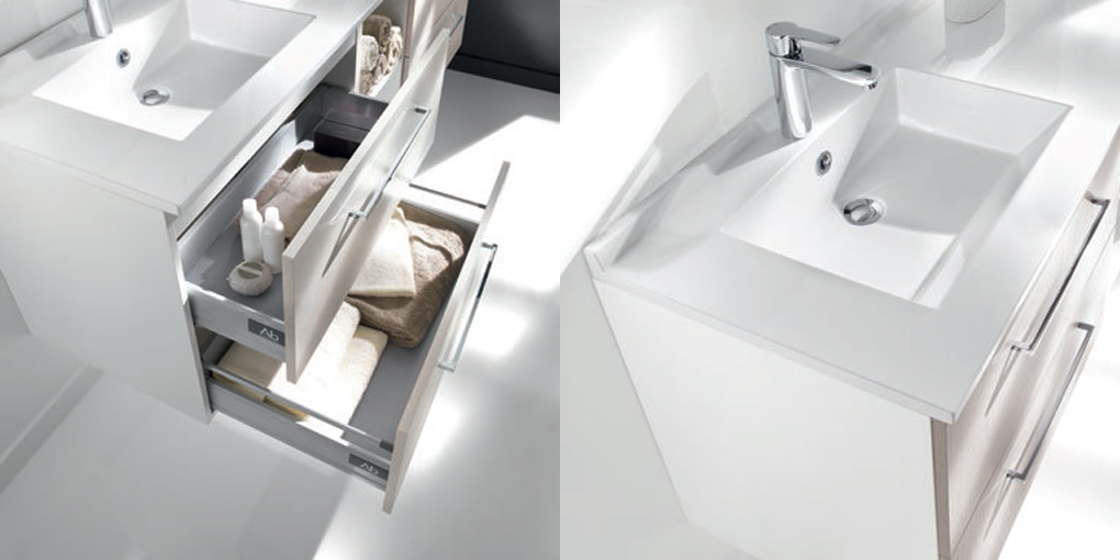 Комплект мебели для ванной комнаты STR1752VN Strada Ambiance Bain  - Вид №1