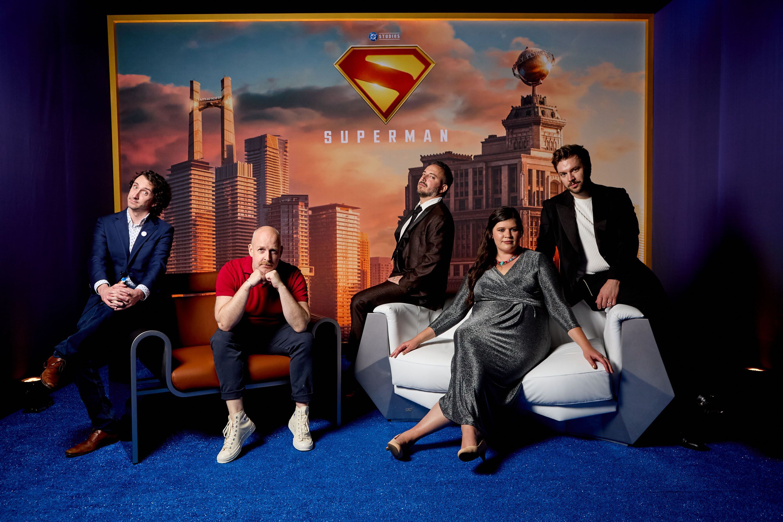 Кожаное и деревянное кресло с подлокотниками Formitalia Superman Capsule ARCH-00100524 - Вид №5