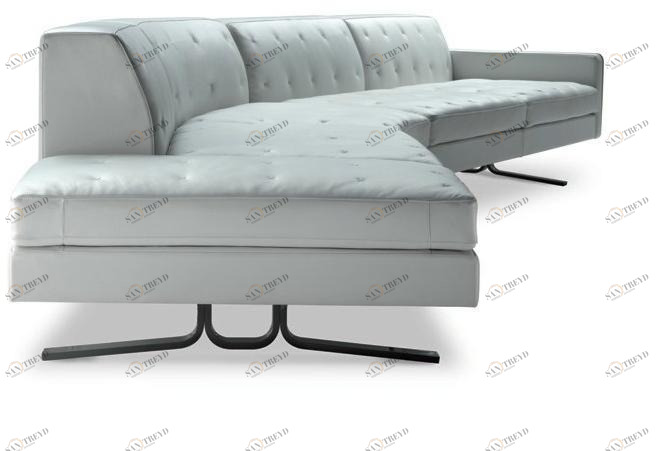 Poltrona Frau Модульный кожаный диван La collezione - divani e poltrone sun-id-1379532