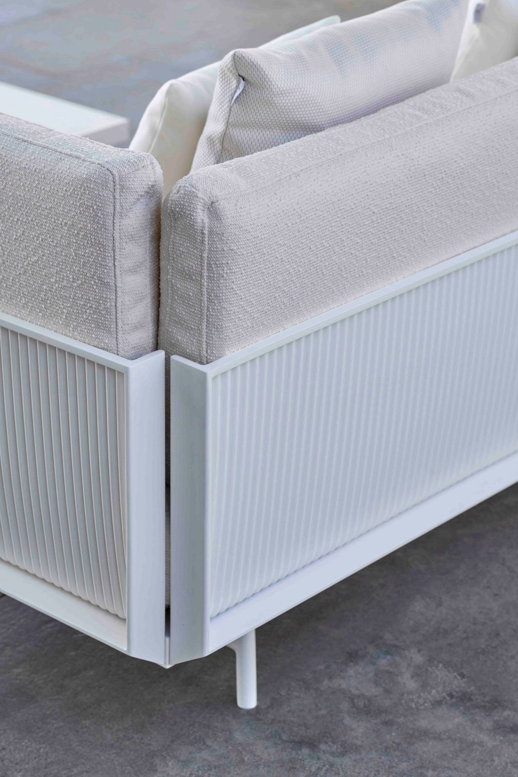 Термокрытая ткань и алюминиевый садовый диван GANDIABLASCO волны ARCH-00002122 - Вид №15