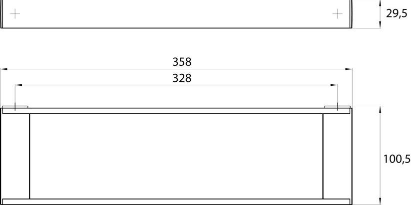 Emco Bad Полка для ванной из металла Liasion sun-id-1492965 - Вид №11